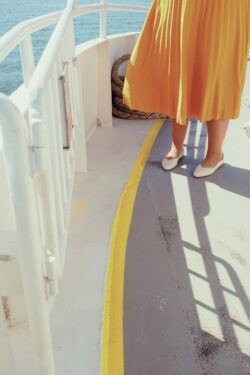 The yellow skirt